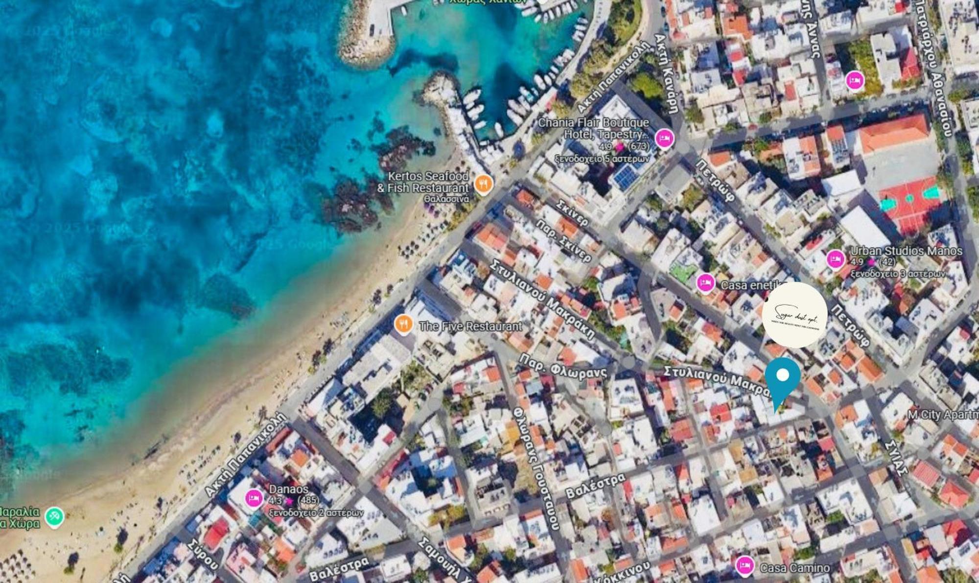 Sugardustapt Luxury Stay 150M From The Cretansea Chania  Exteriér fotografie